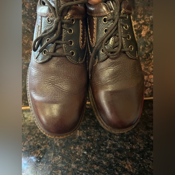 Josef Seibel Brown Leather sympatex Comfort Lace Up european comfort Shoes 11 main image 6